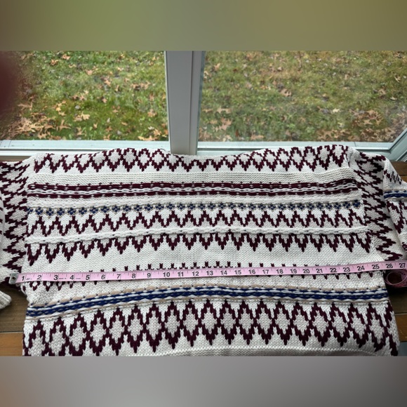 Rag & Bone Willow Fair Isle Wool Turtleneck Sweater M - Picture 12 of 12